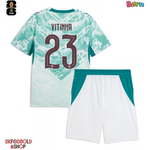Portugal Vitinha #23 Udebanesæt Børn VM 2026 Kort ærmer (+ korte bukser)